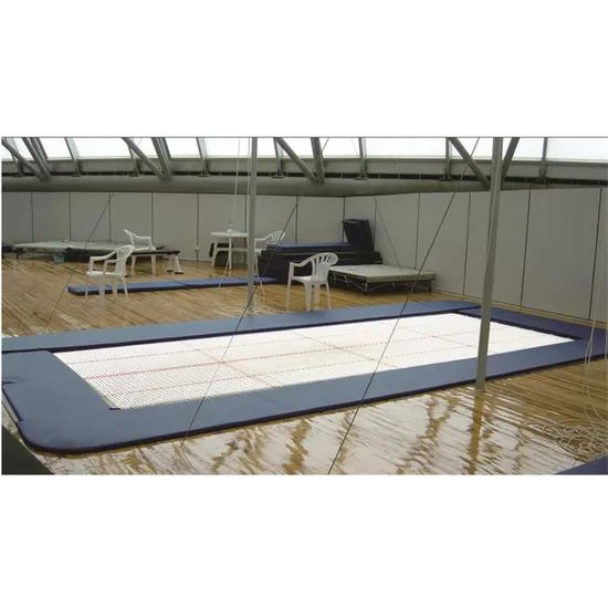Outdoor Adult Water Pool Trampoline with Ladder - Image 1