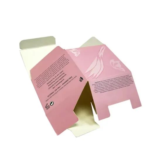 Customized Auto Lock Bottom Cosmetic Cardboard Paper Box Packaging Paper Boxes - Image 1