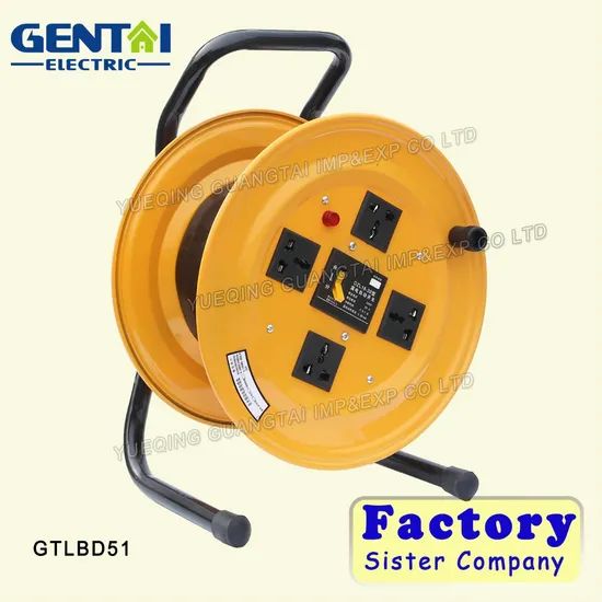 Multi Socket Power Cable Reel Empty Iron Stand - Image 6