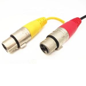 Premium XLR Microphone Cable for Clear Sound Quality Type Aux Shielding Braid Packing Polybag Length Customized Model NO. AUX 6.35 - Image 1