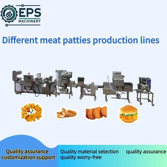 Automatic Chicken Nugget Burger Processing Line - Image 1