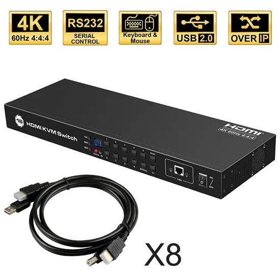 Matrix Kvm Switch 1u Rackmount 4X8 - Image 6