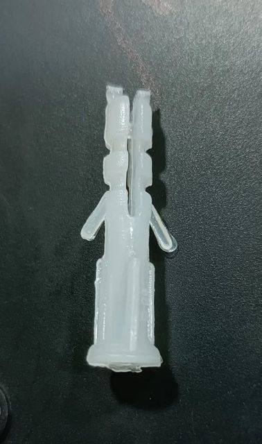 White Nylon Wall Plug, Size: 2inch(L) Color White Size 2inch(L) Material Nylon Packaging Type Packet Applications To Solid Masonry Walls To Ensure Fixings Are Secure And Firmly Anchored Into - Image 1