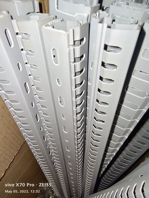 Pvc Channel Cable Ducts Material Plastic Tray Type Slotted Mounting Wall/Desk Usage/Application - Image 2