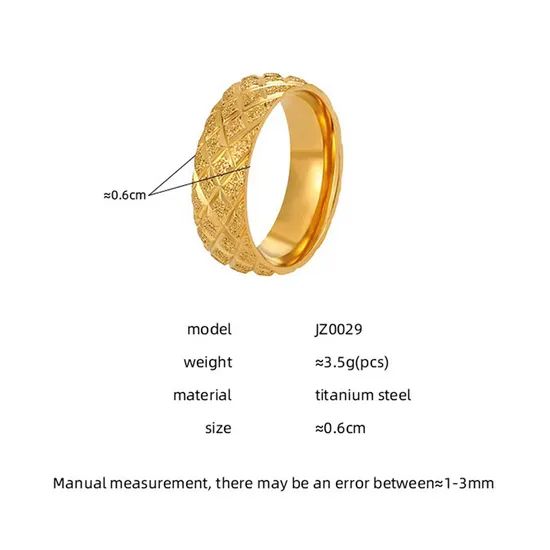 Stainless Steel Rings Rotation Non Fading Frosted Rotation Steel Ring for Men Women Fine Jewelry - Image 5
