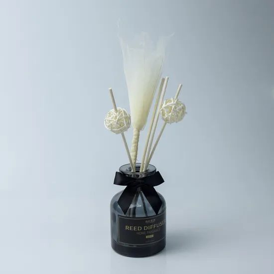 Aromatherapy Essential Oil Rattan Sticks Diffuser Sola Wood Flower Air Freshener - Image 1