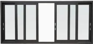 Glass Aluminum Sliding Windows Metal Window Style Modern Trademark YIWAN Model NO. YW-PC Security Rating A Open Style - Image 1