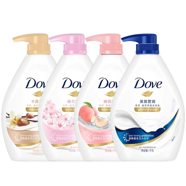 For Dove 1kg Deep Nourishment Body Wash Moisturizing Herbal Gel in Mixed Scents Wholesale Price Large Size - Image 2