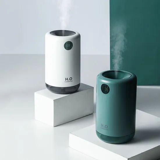 Ultrasonic Cool Mist Air Humidifier 500ml Portable H2O Humidifier - Image 2