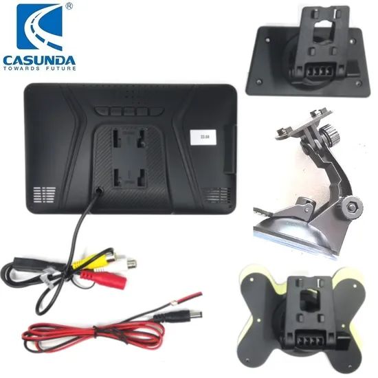 7" AHD 720P 1080P Car Monitor 12V RCA ABS CE 12M 1KG Origin China Material ABS Connector RCA Screen Size 7" Power Supply 12V - Image 4