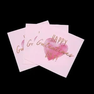 High Quality Custom Printed Cocktail Paper Napkins Origin China Time Used Day Usage Daily Use Trademark Klean Length 250-480mm - Image 3