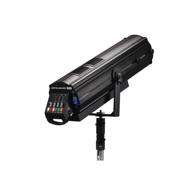 600W LED Follow Spot Light With DMX 512 (PHC007) Size 93*35*32 Cm Power Consumption 800w Electronic Dimmer 0-100% Color Wheel 5 Color + Open - Image 2