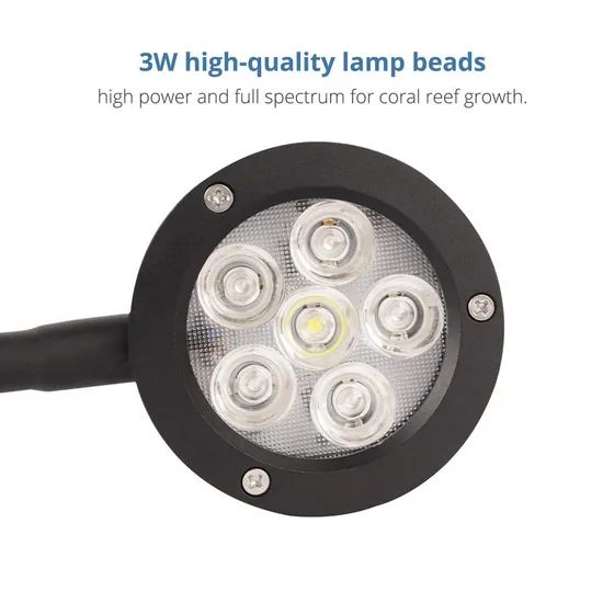 LED Coral Lamp Saltwater Fish Tank Light for Nano Tank Reef Model NO. Q2 OEM Accepted Condition New IP Rating IP44 Light Source LED - Image 5
