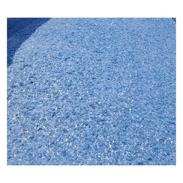 Factory price blue PC water bottle regrind 99.99 wholesale premium grade material bulk shipment ready - Image 1