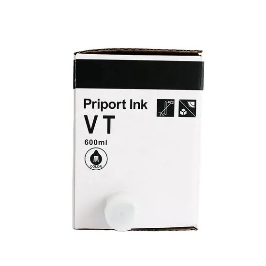Compatible Ricoh Vt600 Digital Duplicator Priport Ink Vt-600 Black Ink Cartridges 817101 600mlfrom Comstar Ink Manufacturer - Image 2