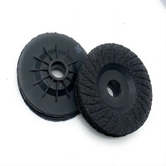 5PCS Sic Grinding Wheel – Plastic Back for Stone/Glass Color Black Origin China Type T27 T29 Shape Circle Trademark - Image 1