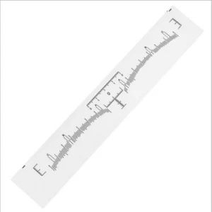 Eyebrow Ruler Sticker Permanent Makeup Microblading Measure Tool for Eyebrow Tattoo Design - Image 1