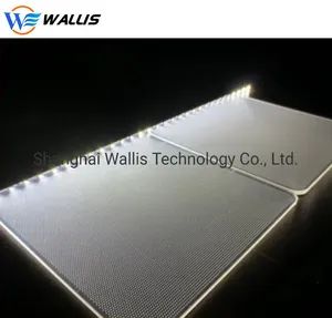 PETG Guide Plate LED Light Panels for Kitchen Origin China Trademark Wallis HS Code 39205100 Thickness 2mm --15mm Cutting Way Laser Cutting - Image 4