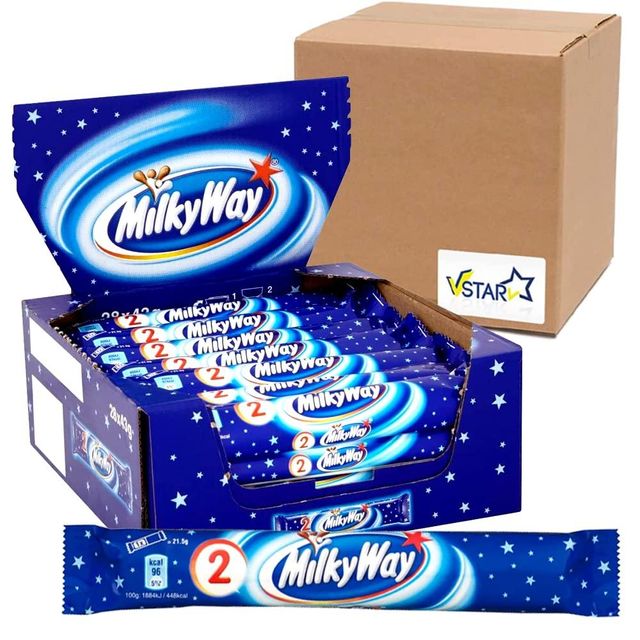 Milky Way Delicious Milk Chocolate White Nougat Coated - Image 4