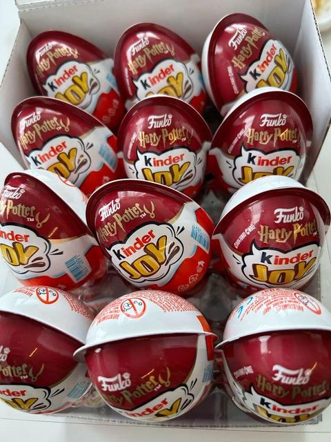Finest Kinder Joy Harry Potter Creamy Chocolate Egg With Magical Surprise Toy Fresh Stock Amazing Quality - Image 1