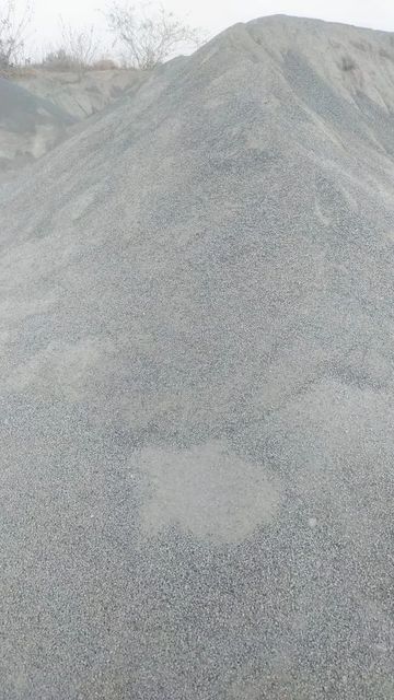 Gray M-Sand Artificial Construction Sand for Concrete Work Yield 98% Standard A Color Gray Type Artificial Sand Type - Image 1
