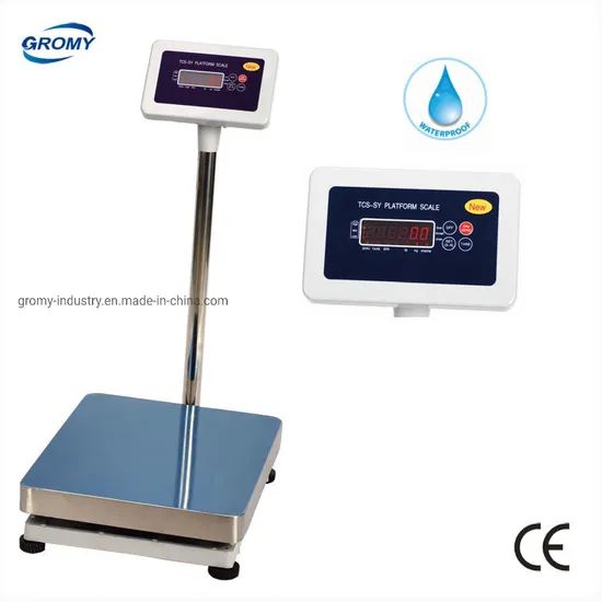 Tcs Platform Scale 150kg Electronic 300kg Platform Scale Factory Made - Image 2