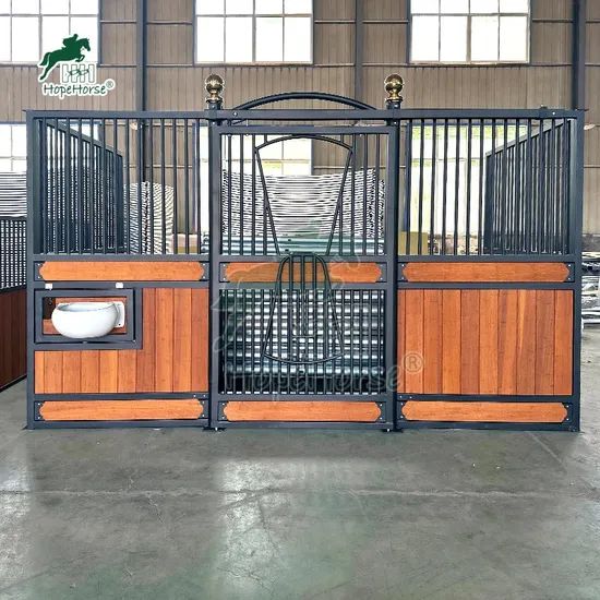 Horse Equipment Equestrian Portable Bamboo Horse Stable Horse Stall Fronts - Image 3