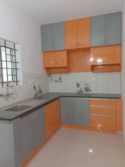 L-Shape Wooden Modular Kitchen Material Wooden Kitchen Design - Image 4