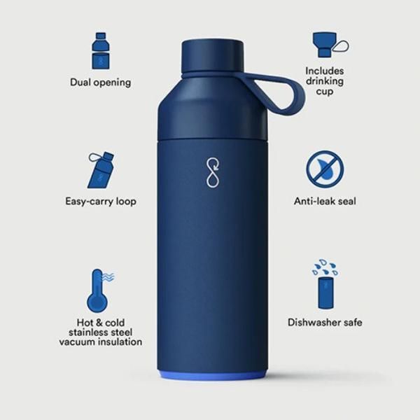 Reusable Stainless Steel Water Bottle Double Wall Insulated Sports Drinking Bottle - Image 4