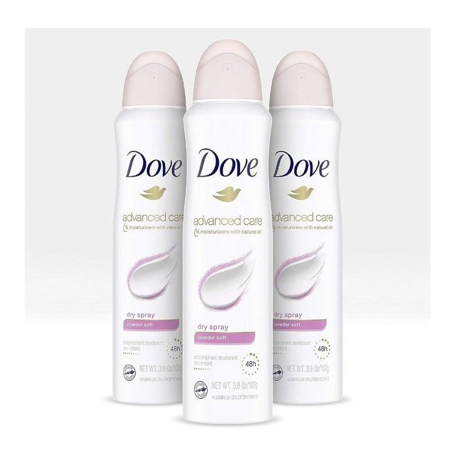 Natural Fragrance Scent Antiperspirant Dove Deodorant Body Spray - Image 1