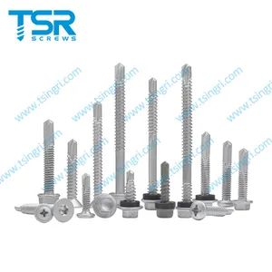 Bi-metal Double Twin Thread Thin Sheet Self Tapping Screws For Aluminum and Steel Profile Sheets - Image 6