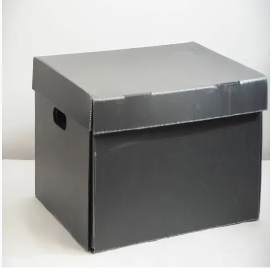 Big Capacity Foldable Can Do Side Open Cold Storage PP Hollow Board Carton - Image 5