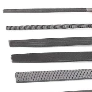 Stainless Triangular/Flat Steel Files Set 7PCS - Image 4