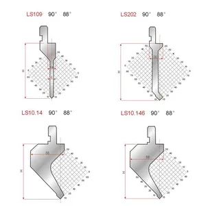 Amada Press Brake Mold and CNC Bottom Dies Tools for Press Brake Machines - Image 2