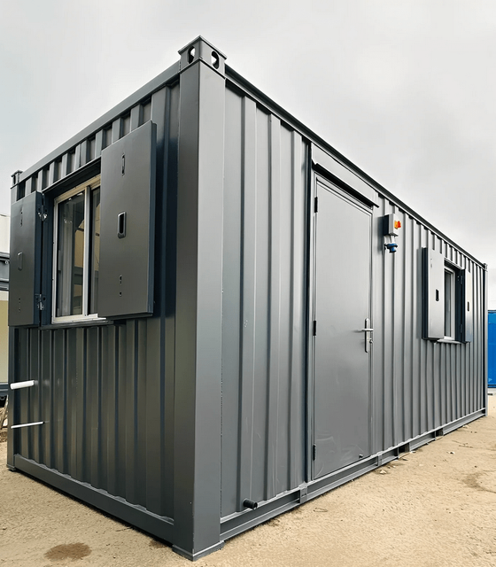 21ft x 8ft Office / Canteen Cabin – Refurbished Anti-Vandal Portable Building - Image 3