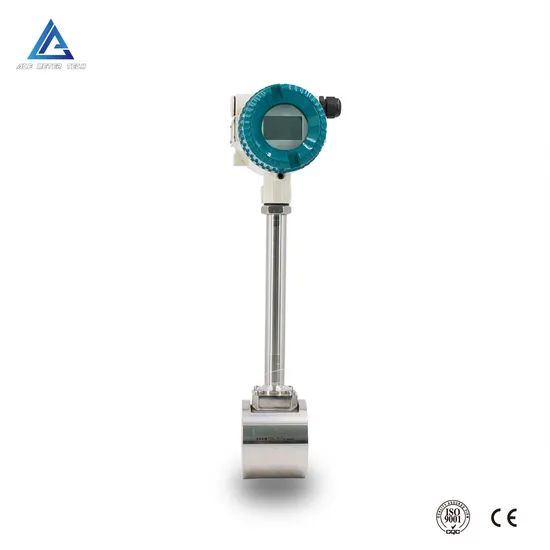 Tri-Clamp Connect Vortex Flowmeter Gas Vortex Flow Meter for Superheated Steam - Image 5