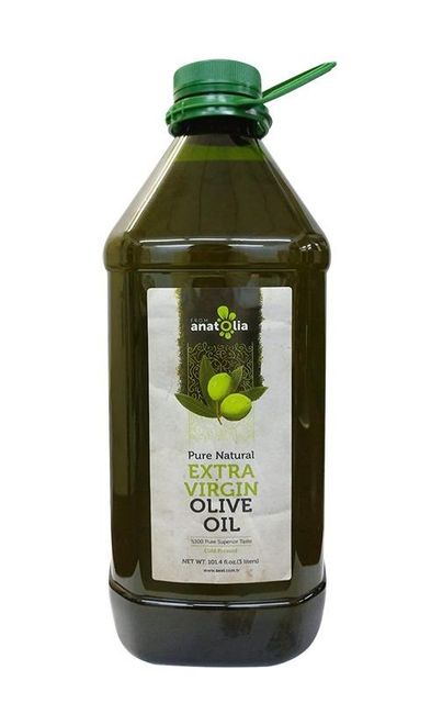 From Anatolia Best Liquid Olive Oil High Quality Glass Bottle Cold Press Extra Virgin Olive Oil 3 LT Aegean region Olive Oils - Image 2