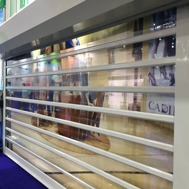Motorised Polycarbonate Rolling Shutter Height 9feet Thickness 5.2 mm Brand Sandeep Sales Power (Wattage) 250 W Material - Image 2