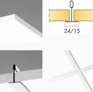 Rock Wool Acoustic Ceiling Tiles Grid Rh 99 Fire A2 Nrc 0.85 Clour White Origin China Model NO. 1212 Trademark DEGO HS Code - Image 5