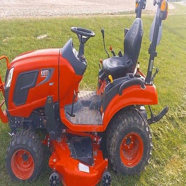 Buy this KIOTI MINI MOWER TRACTOR with 4WD and a 3 cylinder diesel engine plus twin pedal hydrostatic drive - Image 4