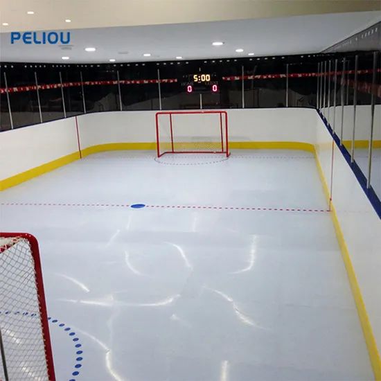 High Quality Inflatable Portable Ice Skating Rink Hockey Rink Games Synthetic Ice Board - Image 4