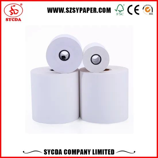 Manufacturer Waterproof Printing 48GSM Paper Thermal Paper Layer 1 Image Black Origin China Trademark SY OEM Available Model NO. - Image 4