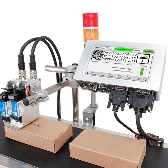 Docod Hotsale T210e 25 4mm Industrial Tij Thermal Online Inkjet Printer Date Coding Machine for Text Batch Barcode Qr Code - Image 1