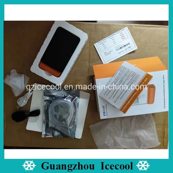Elitech Gsp-6 Large LCD Display Temperature and Humidity Data Logger with External Sensors - Image 2