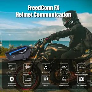Waterproof Motorcycle Helmet Bluetooth Headset Intercom Moto Full Duplex Interphone - Image 3