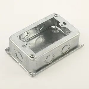 Steel Junction Rectangular Distribution Enclosure Electrical Conduit Box OEM - Image 6