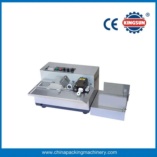 Dry-Ink Date Coding Machine (MY-380F) Supplies Ink Origin China Packaging Box HS Code 84224000 Trademark Kingsun Model NO. - Image 3