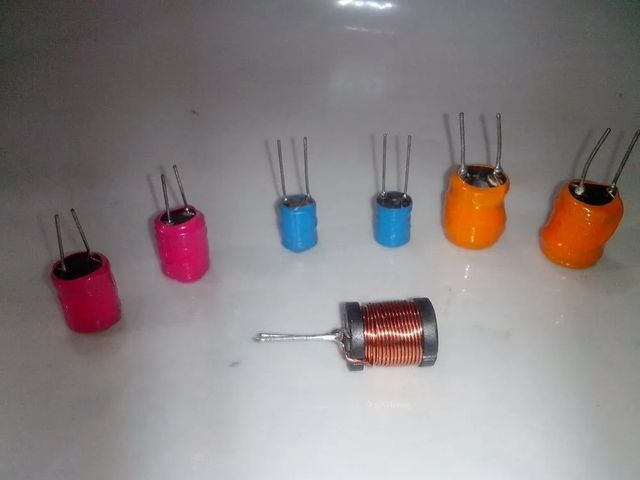 Drum Inductor Core Type Magnetic Core Winding Type Two-terminal Application Led Drivers, Smps - Image 1