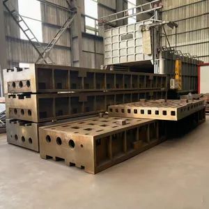 High-Strength Steel Casting Machine Tool Base - Durable Machine Tool Accessory for Heavy-Duty Machinery - Image 1