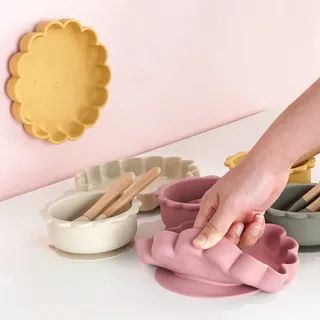 Silicone Feeding Set Color all colors Oem Odm Highly Welcome Material Food Grade Silicone Brand Name Silicone Feeding Set - Image 5